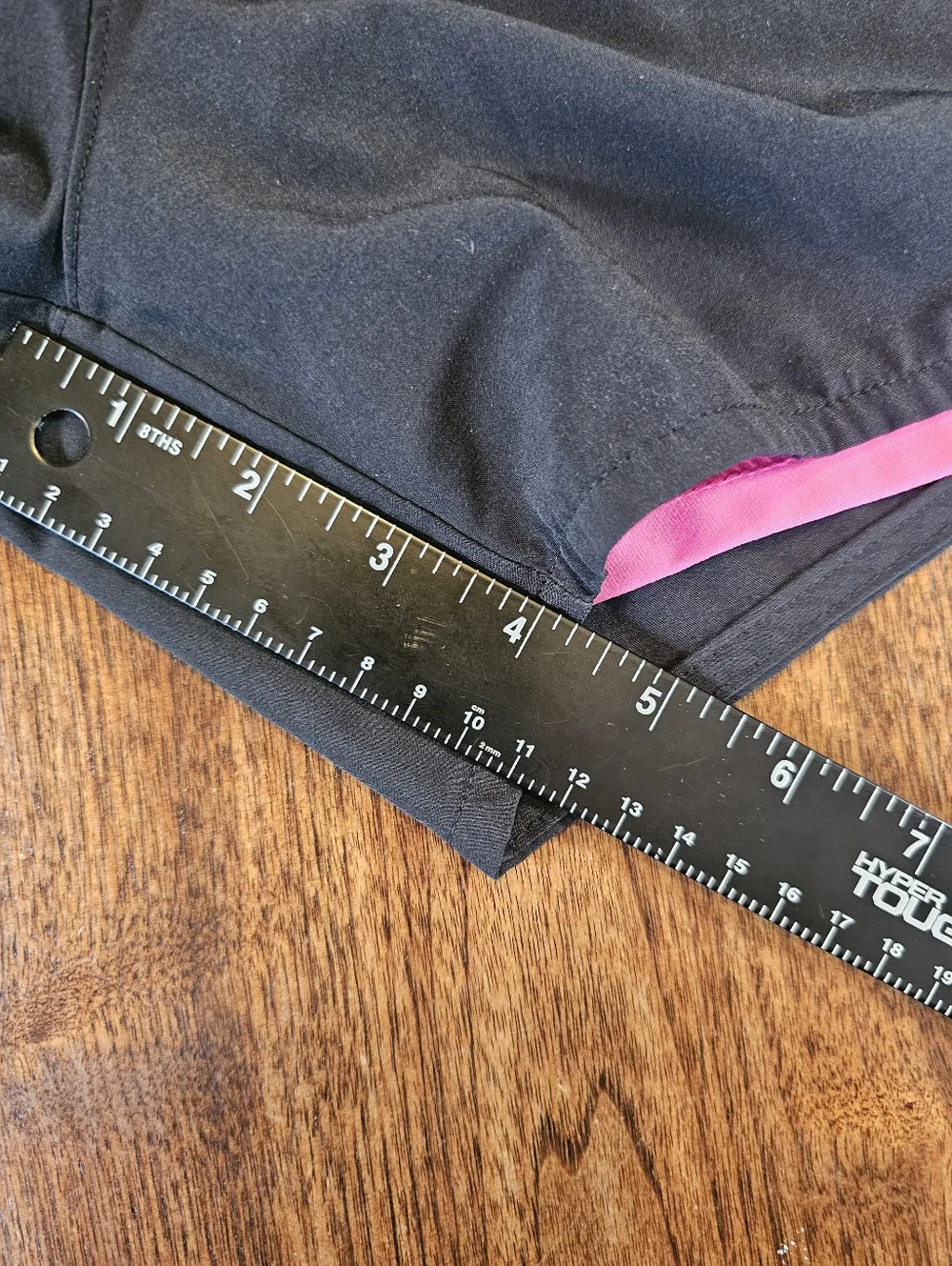 Nikes Women's Shorts Dri-Fit Black And Hot Pink Size Medium